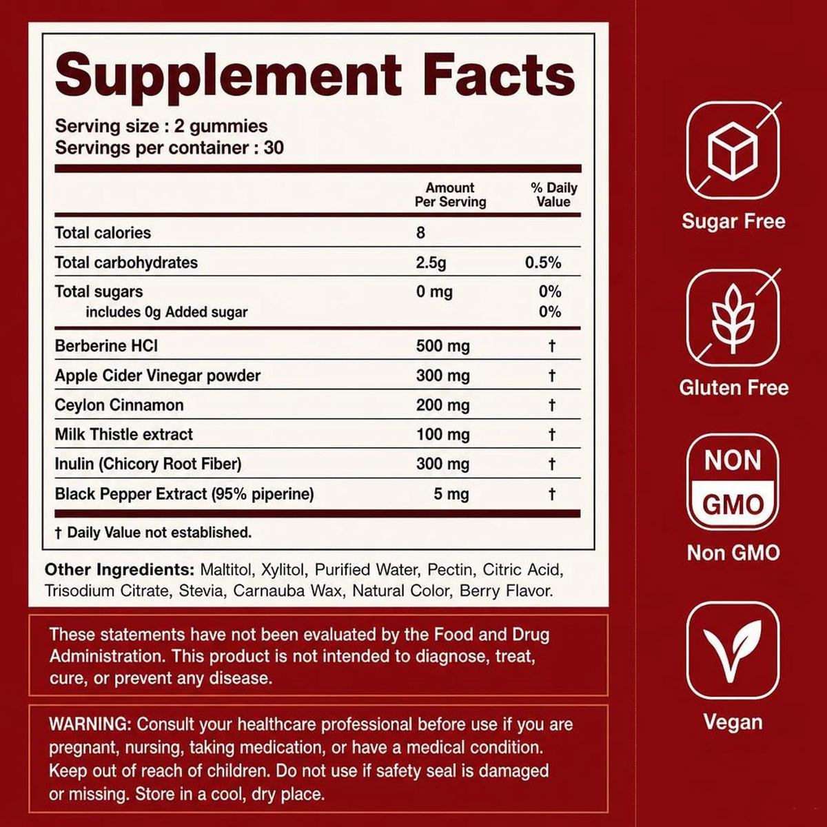 Rotation Berberine Gummies