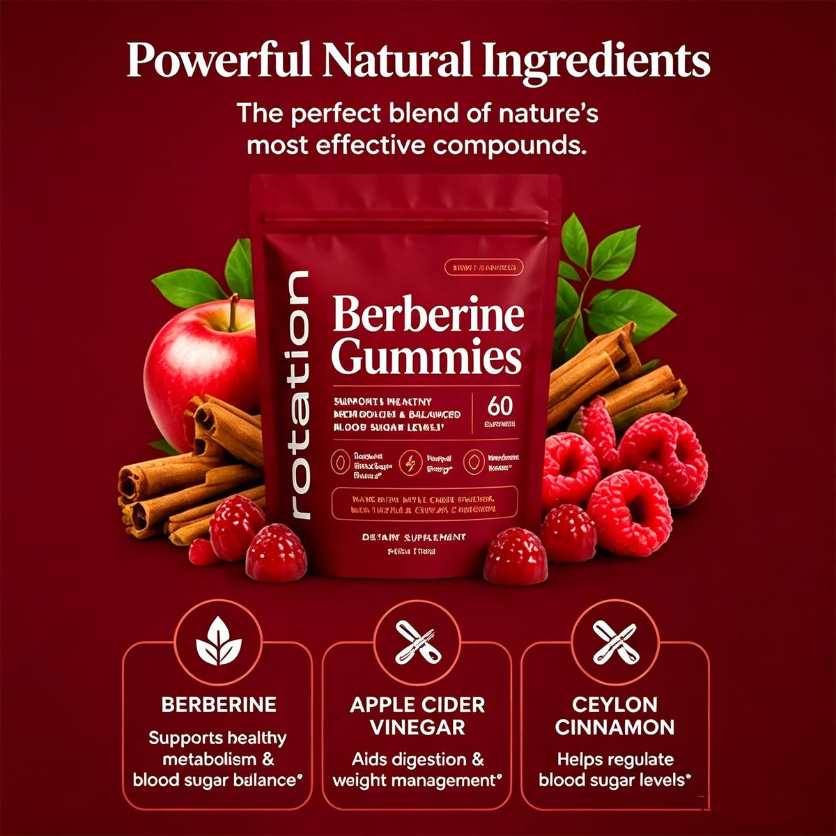 Rotation Berberine Gummies
