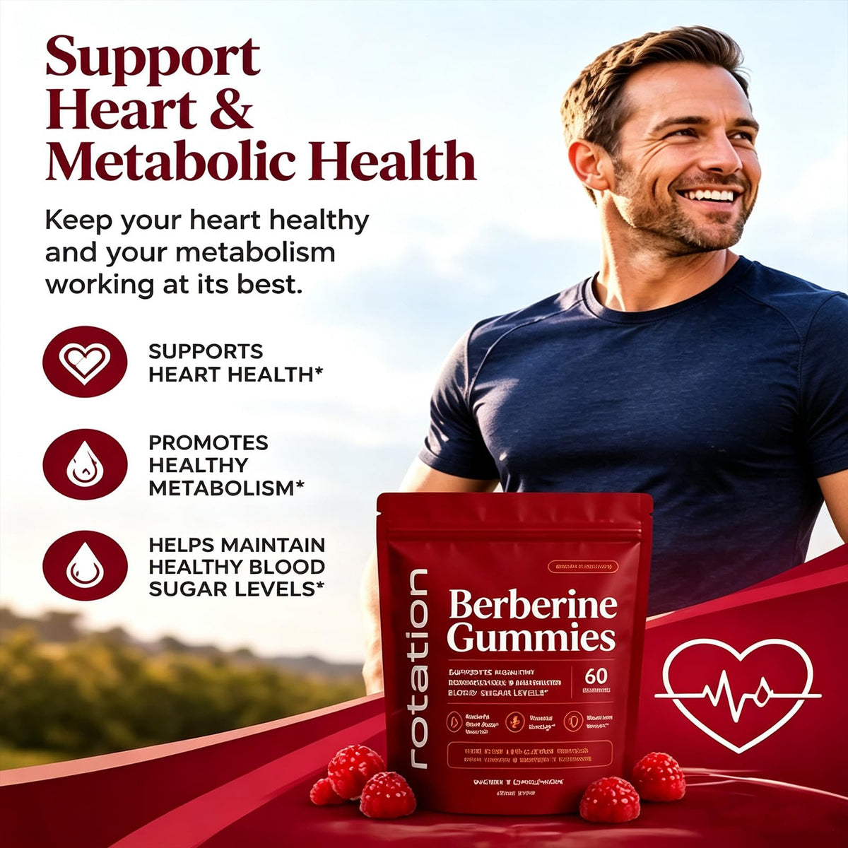 Rotation Berberine Gummies